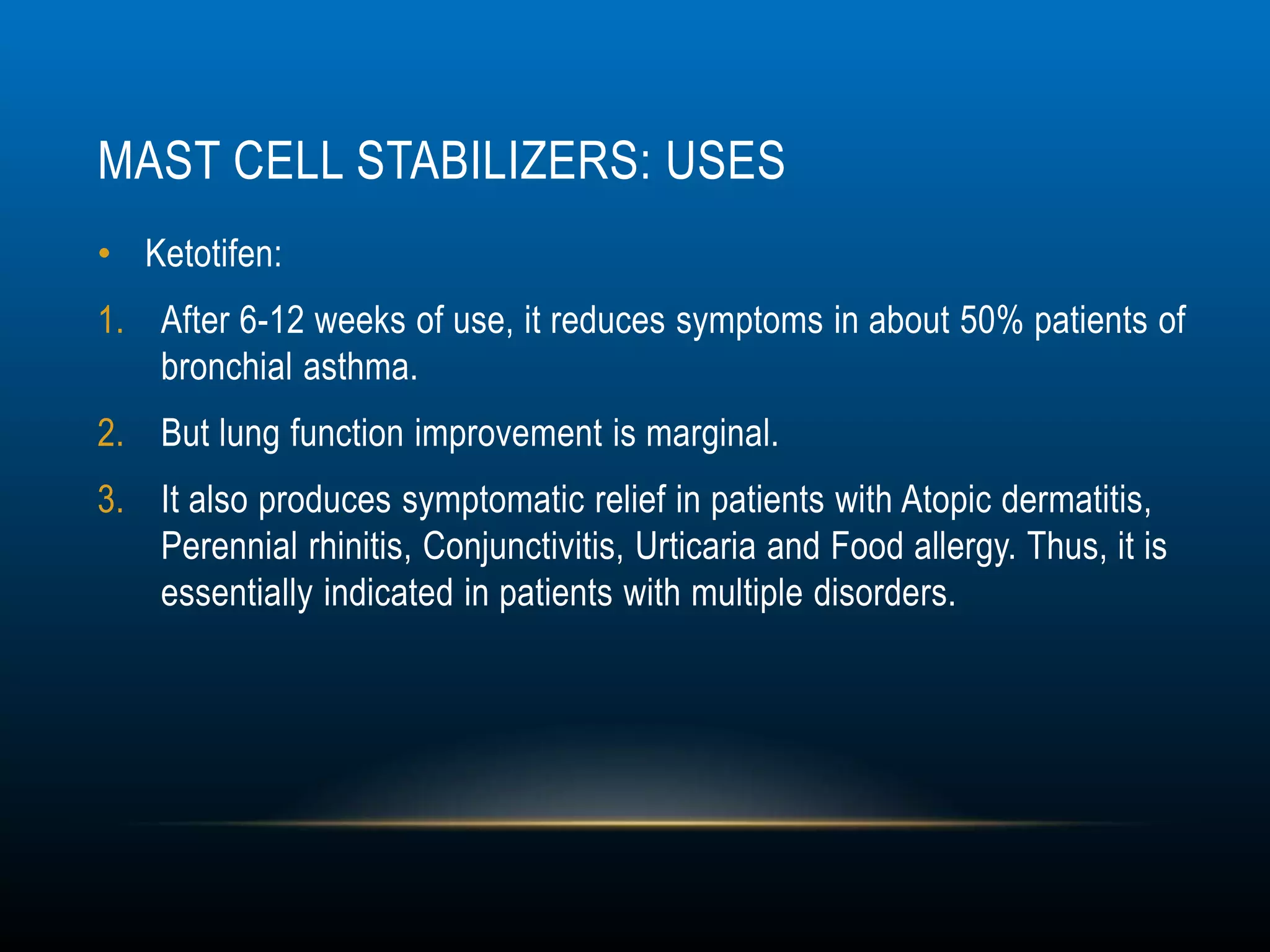 Drugs for Bronchial Asthma | PPTX