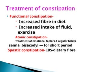 Cosntiation Rch Drugs For Constipation and Diarrhoea.pptx