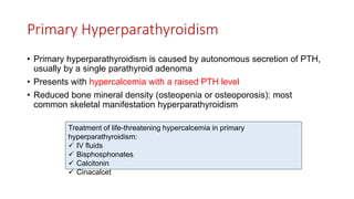 Drugs for thyroid and parathyroid disorders | PPTX