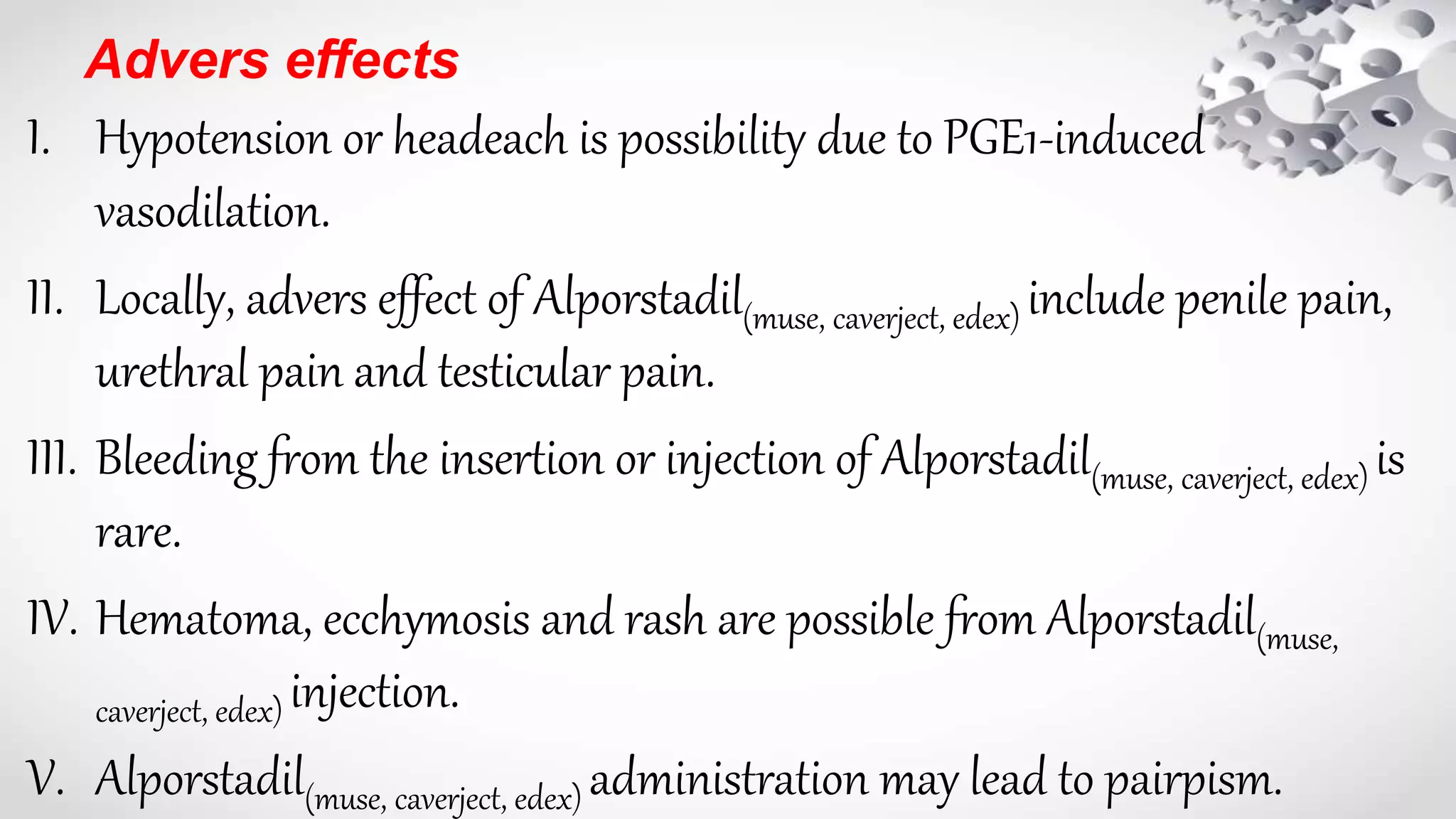 Drugs for Erectile Dysfunction | PPTX