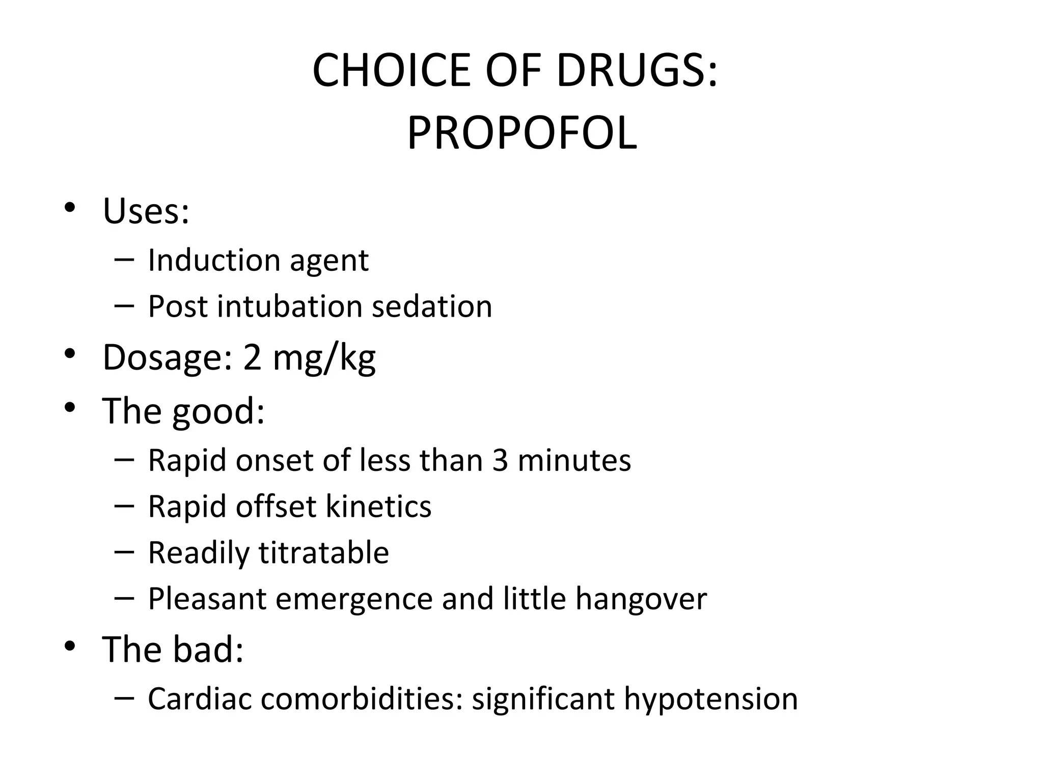 Air Program Drugs in airway management airwaycourse | PPT