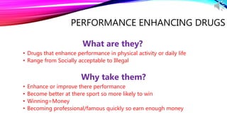 GCSE PE Revision: Drugs in sport | PPTX