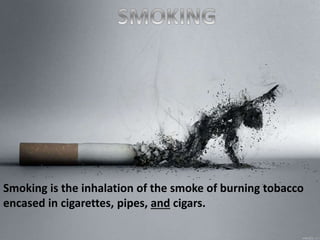 Smoke Intoxication Drugs , Smoke and alcohol abuse | PPTX