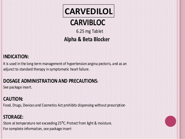 Coreg Without Prescription