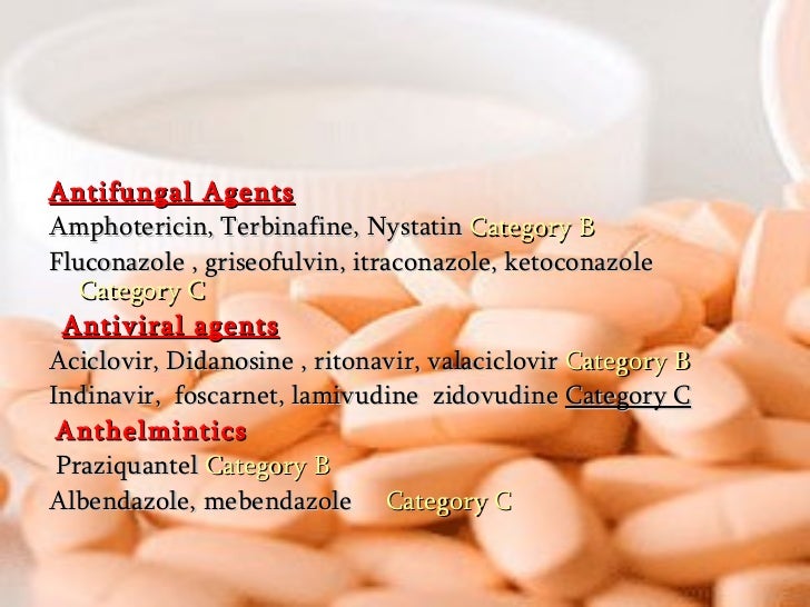 Drugs safety in pregnancy