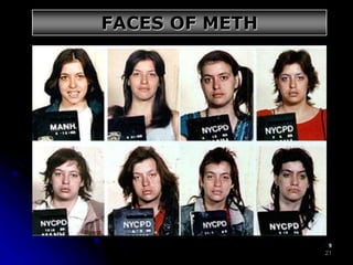 21
FACES OF METH
 
