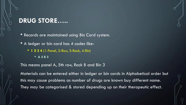 Drug store management & inventory control | PDF