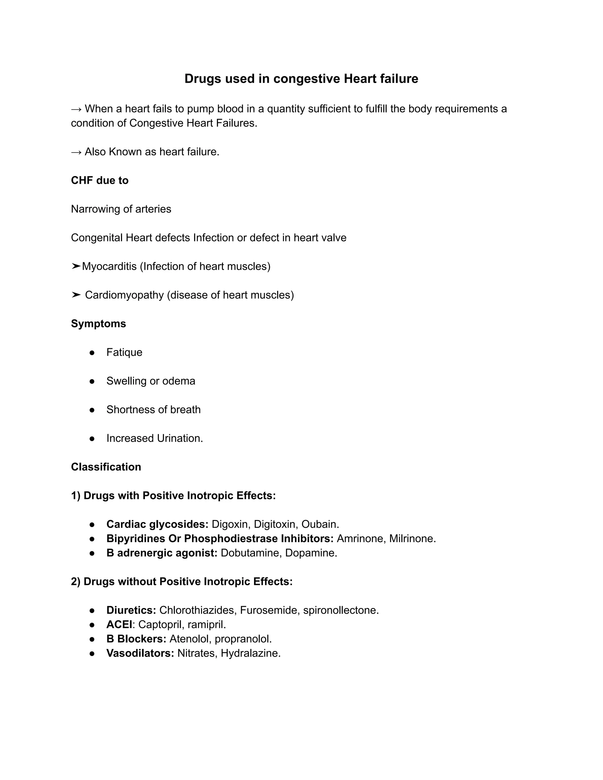 Unit 5th topic Drugs used in congestive Heart failure and shock.pdf