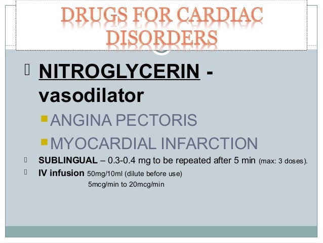 Viagra chest pain