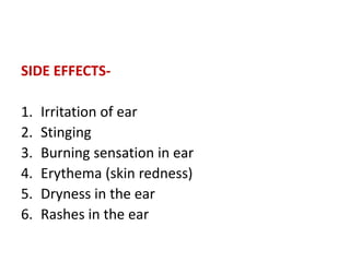 Entrectinib Preauricular Rash Drugs used in ENT.pptx ent drugs pharmacology | PPTX