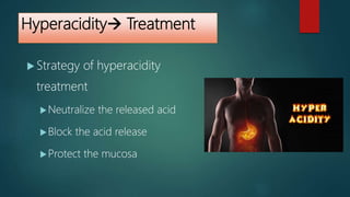 Hyperacidity Program Drugs used in gastrointestinal system | PPTX