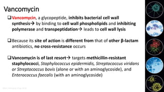 Drugs Used in infectious Disease_Antibiotics | PDF