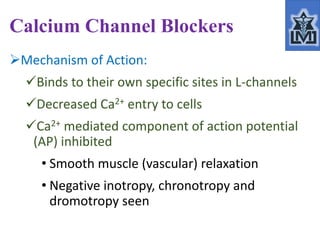 Drugs used in ischaemic heart disease 2 | PPTX