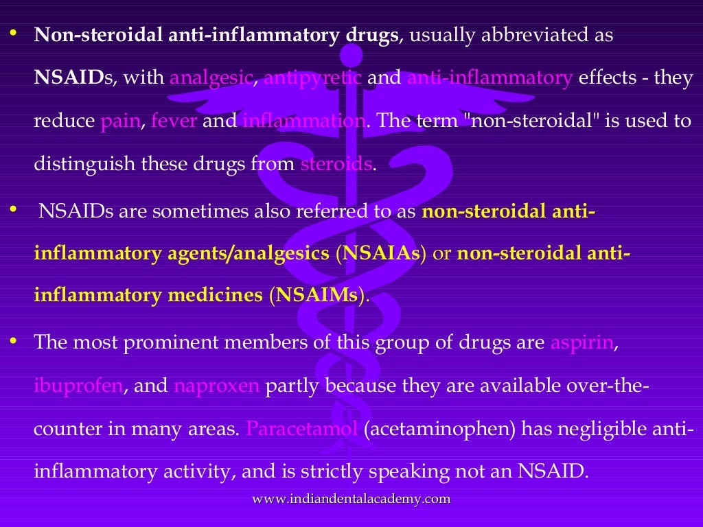Drugs used in orthodontics..