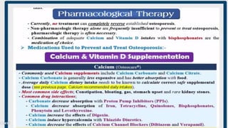 Drugs used in osteoprosis | PPTX