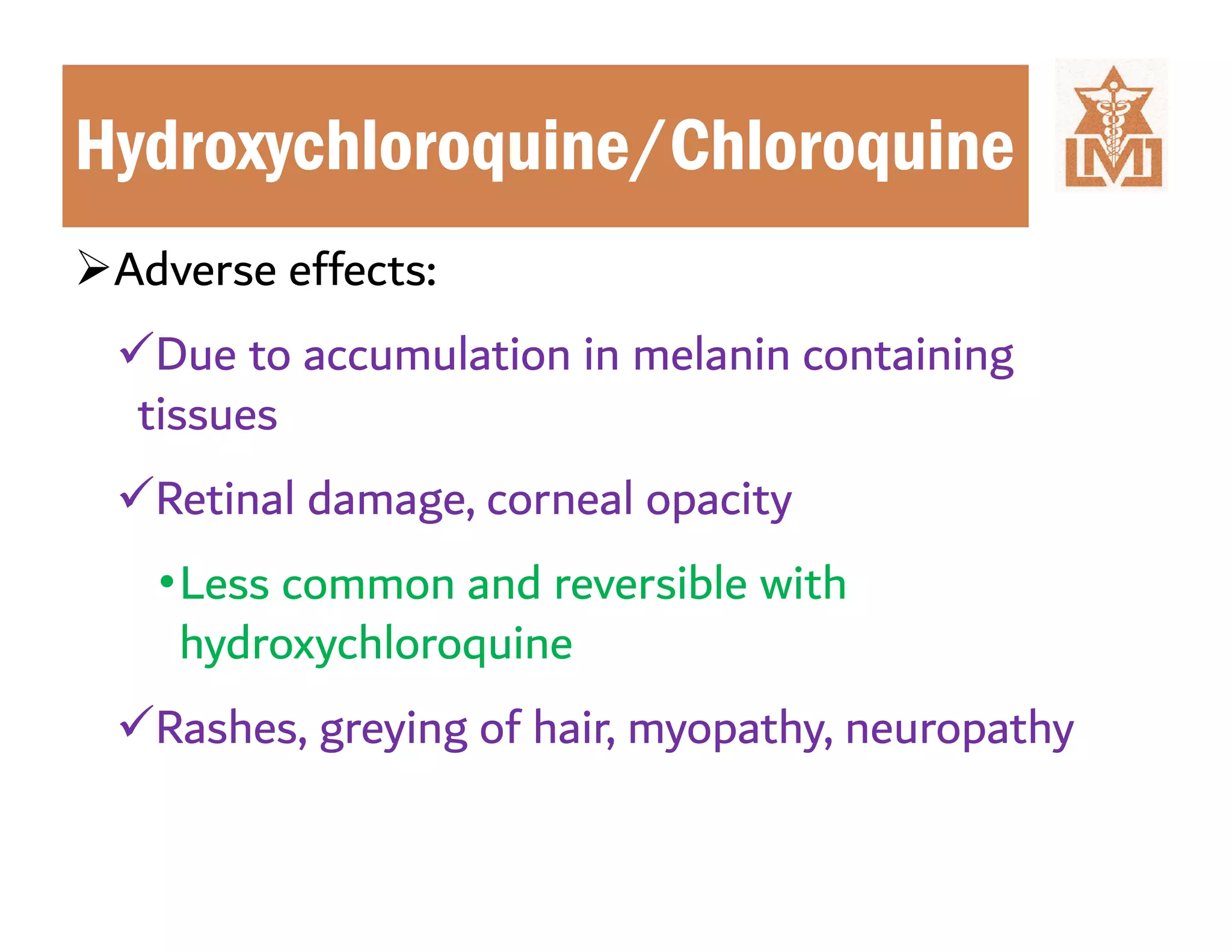 Drugs used in treatment of rheumatoid arthiritis | PDF