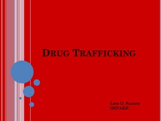 DRUG TRAFFICKING

Laís O. Santos
IMPARH

 