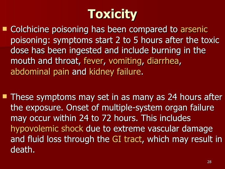 Drug Treatment Of Gout