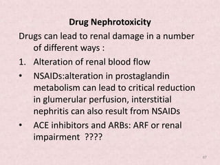 Drug use in hepatic and renal impairment | PPTX