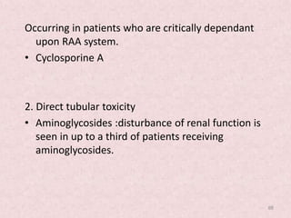Drug use in hepatic and renal impairment | PPTX