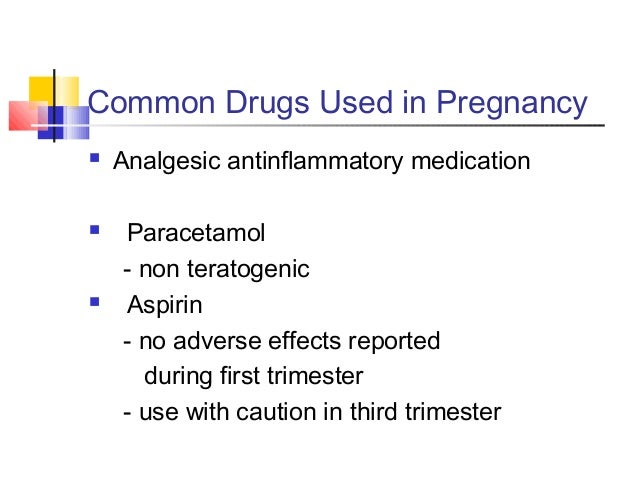 pregnancy for safe paracetamol in use pregnany Drug