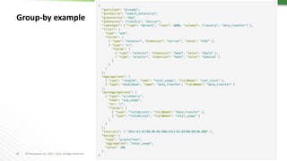 25 © Hortonworks Inc. 2011 – 2016. All Rights Reserved
Group-by example
 
