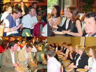 Its all about getting people into a positive and energised mood  