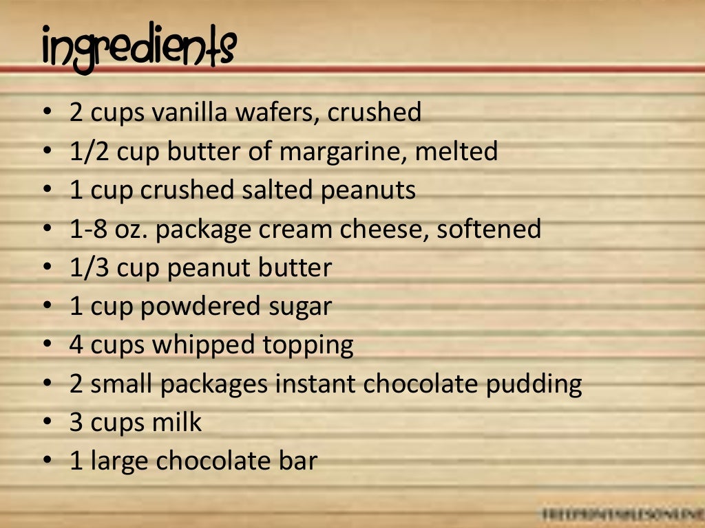 Drumstick Bars Recipe