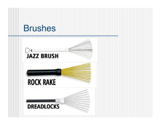 Jazz Drum Brush Wire Drum Stick Racial Handle