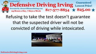 Drunk driving in texas or dwi