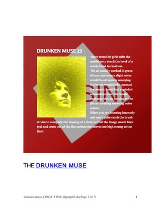 THE DRUNKEN MUSE 
drunken-muse-140921153806-phpapp02.docPage 1 of 71 1 
 