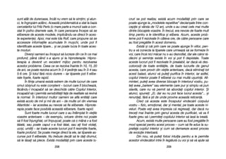 cruri sse ppot rrealiza; eexist[ aacum mmodalit[i pprin ccare sse
poate aajunge lla „„modelele rrepetitive> ddeclan=ate îîntre ccon-
cepie ==i vvârsta dde 112 aani, uunde ss-aau ccreat ccele mmai mmulte
dintre bblocajele vvoastre. ÎÎn ttrecut, eera nnevoie dde ffoarte mmult
timp ppentru aa lle iidentifica ==i eelibera. AAcum, aaceste pprob-
leme ppot ffi rrezolvate îîn ccâteva oore, dde cc[tre ppersoane ccare
au ffost ppreg[tite îîn aacest ddomeniu.
Exist[ ==i cc[i pprin ccare sse ppoate aajunge îîn vviitor, ppen-
tru aa vv[ cconecta lla ttiparele ccare uurmeaz[ ss[ sse fformeze îîn
voi, ccare îînc[ nnici mm[car nnu ss-aau ddezvoltat, ddar aale cc[ror rr[-
d[cini ==i ssemine eexist[ îîn vvoi ==i ppot ffi ddepistate. TToate
aceste llucruri ppot ffi rrezolvate îîn pprealabil, iiar ddac[ vv[ ddes-
cotorosii dde ttoate eentit[ile, dde ttoate llucrurile dde ggenul
acesta, ccare pprovin ddin vvieile aanterioare, ddac[ eeliminai ttot
acest bbalast, aatunci vv[ pputei ppurifica îîn iinterior, iiar aastfel,
copilul iinterior ppoate ffi eeliberat ccu mmai mmult[ uu=urin[. AAlt-
minteri, pputei aavea ddiverse bblocaje îîn iinteriorul vvostru, ppu-
tei aavea „„bariere> ssau eelemente ccare ppur ==i ssimplu vv[ ppun
stavil[, ccare nnu vv[ ppermit ss[ aabordai ccopilul iinterior. ++i
atunci, sspunei: „„Ei, ddar eeu nnu ppot fface llucrul aacesta>... ==i
renunai, ff[r[ aa ==ti dde uunde pprovine aaceast[ rreticen[.
Cred cc[ aacesta eeste îînceputul vvindec[rii ccorpului
vostru –– ffizic, eemoional, ddar ==i mmental, ppe ttoate aaceste nni-
veluri. PPoate vvei aavea iimpresia cc[ rregresai, ddar ddac[ nnu
trecei mmai îînainte pprin ggenul aacesta dde ppurific[ri, vv[ vva ffi
foarte ggreu ss[-ii ppermitei ccopilului iinterior ss[ iias[ lla iiveal[.
Acum, eexist[ mmulte ppersoane ccare aau ffost ppreg[tite îîn
mod sspecial ppentru aacest pproces –– ccum ss[ ffie aadus lla ssu-
prafa[ ccopilul iinterior ==i ccum ss[ ddemareze aacest pproces
de eevoluie iinterioar[.
Din nnou, vv[ pputei ffolosi iintuiia ppentru aa lle ppermite
acestor vvindec[tori iintre îîn lleg[tur[ ccu vvoi ==i ss[ vv[ aajute ss[
220099
sunt aatât dde ddureroase, îîncât nnu vvrem ss[ lle ssimim; ==i aatun-
ci, lle îîngrop[m aadânc. AAceast[ pproblematic[ aa sstat lla bbaza
cercet[rilor llui FFritz PPerls ((o mmare pparte aa mmuncii ssale aa ccon-
stat îîn ppsiho-ddramele ssale, îîn ccare ppersoana îîncepe ss[ sse
elibereze dde aaceste mmodele, iimplicându-sse ddirect îîn aaces-
te eexperiene). AApoi, mmai eeste IIda RRolf, ccare ppropune ss[ sse
acceseze iinformaiile aacumulate îîn mmu=chi, uunde ppot ffi
identificate aaceste ttipare... ==i sse ppoate llucra îîn ttoate aaces-
te mmoduri.
Diver=i ooameni aau îînceput ss[ llucreze ddin cce îîn cce mmai
profund, ppân[ ccând ss-aa aajuns ==i lla hhipnoterapie. HHipno-
terapia aa ddevenit uun eexcelent mmijloc ppentru rrezolvarea
acestor pprobleme. CCeea cce sse rrezolva îînainte îîn 110, 115, 220
de aani, sse ppoate rrezolva aacum îîn 33-44 ==edine ssau îîn 33-44 ssau
5-66 oore. ++i ttotul ff[r[ nnicio ddurere –– iiar ttiparele ppot ffi eelibe-
rate ffoarte, ffoarte rrapid.
În ffiina uuman[ eexist[ eextrem dde mmulte llucruri dde ccare
omul oobi=nuit nnu eeste ccon=tient –– llucruri ccare îîl bblocheaz[,
f[cându-ll iincapabil ss[ sse ddeschid[ cc[tre CCopilul IInterior,
incapabil ss[-ii ppermit[ ssensibilit[ii ffa[ dde rrealitate ss[ rrevin[
la nnormal. ÎÎn iinteriorul mmultor ooameni sse aafl[ eentit[i ccare
exist[ aacolo dde mmii ==i mmii dde aani –– dde mmulte oori ddin vvremea
Atlantidei –– iiar aacestea aau nnevoie ss[ ffie eeliberate. HHipnote-
rapia ppoate fface pposibil[ aaceast[ eeliberare, ffoarte rrapid.
Sunt ffoarte mmulte llucruri ccare ss-aau îîntâmplat îîn vvieile
voastre aanterioare –– dde eexemplu, ooricare ddintre nnoi ppoate
s[ ffi ffost îînjunghiat, oori îîmpu=cat; ppoate cc[ oo mmân[ vv-aa ffost
t[iat[; ssau ppoate ccapul vv-aa ffost tt[iat, ssau aai ffost vviolai,
uci=i, uumilii –– iiar ttoate aaceste llucruri ppot ffi rresimite ffoarte,
foarte pprofund. SSe ppoate mmerge ddirect lla eele, iiar ttiparele aas-
cunse ppot ffi eeliberate. NNu ttrebuie ddecât ss[ lle ddai ddrumul,
s[ lle ll[sai ss[ pplece. EExist[ mmodalit[i pprin ccare aaceste llu-
220088
 