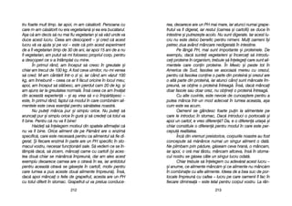 rea, ddeoarece aare uun PPH mmai mmare, iiar aatunci nnumai ggrape-
frutul vva ffi ddigerat, iiar rrestul ((carnea ==i ccartofii) sse dduce îîn
intestine ==i pputreze=te aacolo. NNu ssunt ddigerate. IIar aacest llu-
cru nnu eeste ddeloc bbenefic ppentru nnimeni. MMuli ooameni îî=i
petrec zziua aavând mmâncare nnedigerat[ îîn iintestine.
Pe llâng[ PPH, mmai ssunt iimportante ==i pproteinele. DDe
exemplu, ddac[ ssuntei vvegetarieni ==i îîncercai ss[ iintrodu-
cei pproteine îîn oorganism, ttrebuie ss[ îînelegei ccare ssunt aali-
mentele ccare cconin pproteine. ÎÎn MMexic ==i ppeste ttot îîn
America dde SSud, ffasolea sse aasociaz[ mmereu ccu oorezul,
pentru cc[ ffasolea cconine oo pparte ddin pprotein[ ==i oorezul aare
o aalt[ pparte ddin pprotein[, iiar aatunci ccând ssunt mmâncate îîm-
preun[, sse oobine oo pprotein[ îîntreag[. ÎÎns[, ddac[ mmâncai
doar ffasole ssau ddoar oorez, nnu oobinei oo pprotein[ îîntreag[.
Cu aalte ccuvinte, eeste nnevoie dde ccunoa=tere ppentru aa
putea mmânca îîntr-uun mmod aadecvat îîn llumea aaceasta, aa=a
cum eeste eea aacum.
Oamenii sse ggândesc ffoarte ppuin lla aalimentele ppe
care lle iintroduc îîn sstomac, DDac[ iintroduci oo pportocal[ ==i
apoi uun ccartof, ee vvreo ddiferen[? DDa, ee oo ddiferen[ uuria=[ ==i
chiar cconstituie oo ddiferen[ ppentru mmodul îîn ccare eeste pper-
ceput[ rrealitatea.
Înc[ ddin vvremuri ppreistorice, ccorpurile nnoastre aau ffost
concepute ss[ mm[nânce nnumai uun ssingur aaliment oo ddat[.
Ne pplimbam pprin pp[dure, gg[seam cceva hhran[, oo mmâncam,
iar aapoi, oo oor[ mmai ttârziu, mmâncam aaltceva, îîns[ îîn sstoma-
cul nnostru sse gg[sea ccâte uun ssingur llucru oodat[.
Chiar ttrebuie ss[ îînelegem ccu aadev[rat aacest llucru ––
=i aanume, cce aalimente mmânc[m ==i cce aalimente nnu mmânc[m
în ccombinaie ccu aalte aalimente. IIdeea dde aa bbea ssuc dde ppor-
tocale îîmpreun[ ccu ccafea –– llucru ppe ccare ooamenii îîl ffac îîn
fiecare ddiminea[ –– eeste lletal ppentru ccorpul vvostru. LLa rrân-
221133
tru ffoarte mmult ttimp. IIar aapoi, mm-aam cc[s[torit. PPersoana ccu
care mm-aam cc[s[torit nnu eera vvegetarian[ ==i eea eera bbuc[tarul.
A=a cc[ aam ddecis ss[ nnu mmai ffiu vvegetarian ==i ss[ vv[d uunde vva
duce aacest llucru. CCeea aam ddescoperit –– ==i ccred cc[ aacest
lucru vv[ vva aajuta ==i ppe vvoi –– eeste cc[ pprin aacest eexperiment
de aa ffi vvegetarian ttimp dde 330 dde aani, iiar aapoi 115 aani dde aa nnu
fi vvegetarian, aam pputut ss[-mmi ffolosesc ppropriul ccorp, ppentru
a ddescoperi cce ss-aa îîntâmplat ccu mmine.
În pprimul rrând, aam îînceput ss[ ccresc îîn ggreutate ==i
chiar aam ttrecut dde 1100 kkg. AA ffost cceva uuimitor, nnu-mmi vvenea
s[ ccred. MM-aam ccânt[rit îîntr-oo zzi ==i, iiar ccând aam vv[zut 1100
kg, aam îînnebunit –– cceea cce aar ffi ff[cut ooricine îîn llocul mmeu;
apoi, aam îînceput ss[ ssl[besc, aam ppierdut ccam 220 dde kkg. ==i
am aajuns iiar lla ggreutatea nnormal[. ÎÎns[ cceea cce aam îînv[at
din aaceast[ eexperien[ –– ==i aa= vvrea ss[ vv-oo îîmp[rt[=esc ––
este, îîn pprimul rrând, ffaptul cc[ mmodul îîn ccare ccombin[m aali-
mentele eeste cceva eesenial ppentru ss[n[tatea nnoastr[.
Nu pputei mmânca ppur ==i ssimplu oorice. NNu pputei ss[
aruncai ppur ==i ssimplu oorice îîn ggur[ ==i ss[ ccredei cc[ ttotul vva
fi bbine. PPentru cc[ nnu vva ffi bbine!
Haidei ss[ îînelegem mmotivul ddin sspatele aafirmaiei cc[
nu vva ffi bbine. OOrice aaliment dde ppe PP[mânt aare oo eenzim[
specific[, ccare eeste nnecesar[ ppentru cca aalimentul ss[ ffie ddi-
gerat. ++i ffiecare eenzim[ îîn pparte aare uun PPH sspecific îîn ssto-
macul vvostru, nnecesar ffuncion[rii ssale. SS[ vvedem cce sse îîn-
tâmpl[ ddac[, ss[ zzicem, mmâncai ccarne ccu ccartofi ((=i aaces-
tea ddou[ cchiar sse mm[nânc[ îîmpreun[, ddar aam aales aacest
exemplu ddeoarece ccarnea aare oo ootrav[ îîn eea, iiar aantidotul
pentru aaceast[ ootrav[ sse gg[se=te îîn ccartofi, mmotiv ppentru
care llumea aa ppus aaceste ddou[ aalimente îîmpreun[). ÎÎns[,
dac[ aapoi mmâncai oo ffelie dde ggrapefrut, aacesta aare uun PPH
cu ttotul ddiferit îîn sstomac. GGrapefrut-uul vva pprelua cconduce-
221122
 