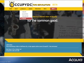 © Acquia, Inc. 2012.!
 