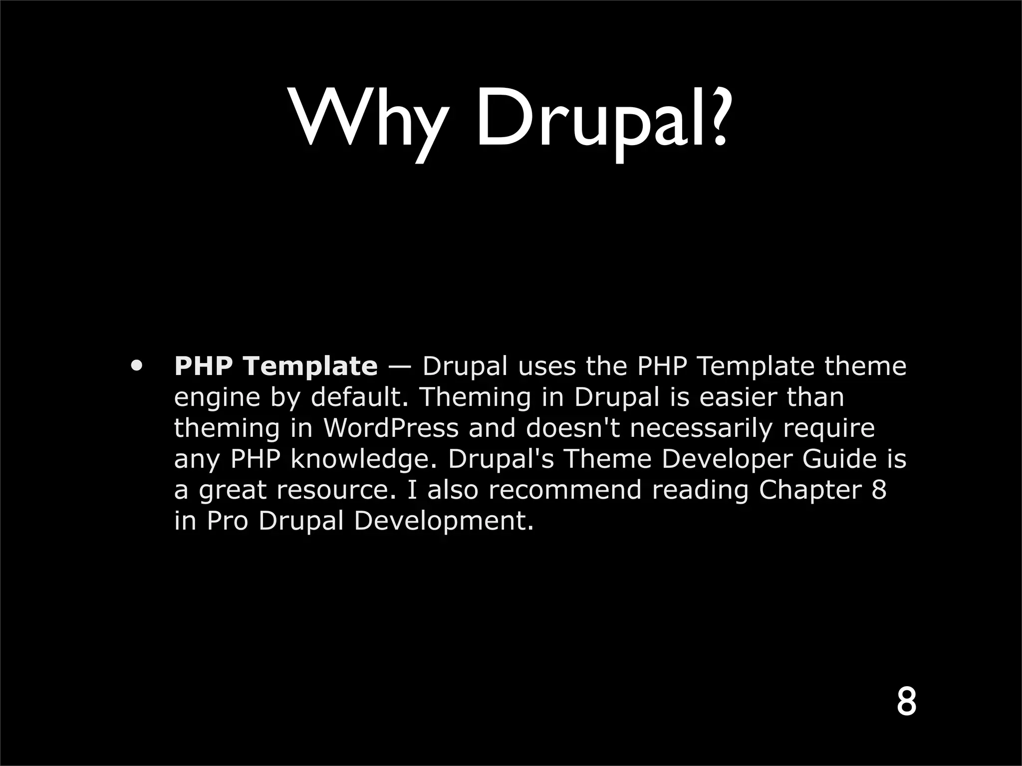 Darren Huckey on Drupal