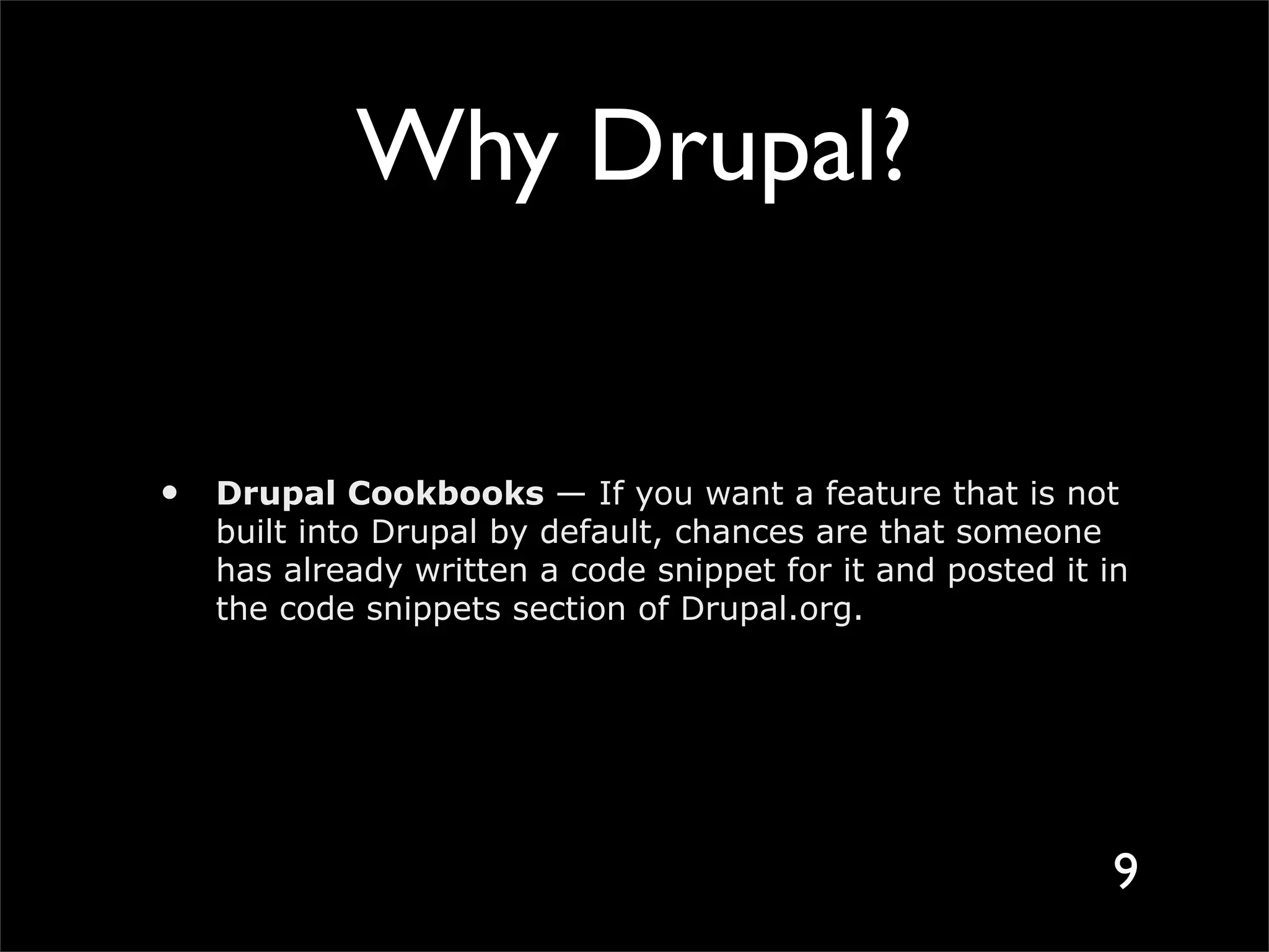 Darren Huckey on Drupal