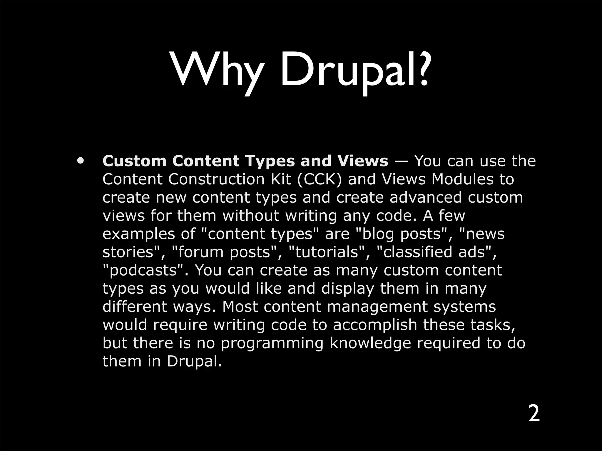 Darren Huckey on Drupal