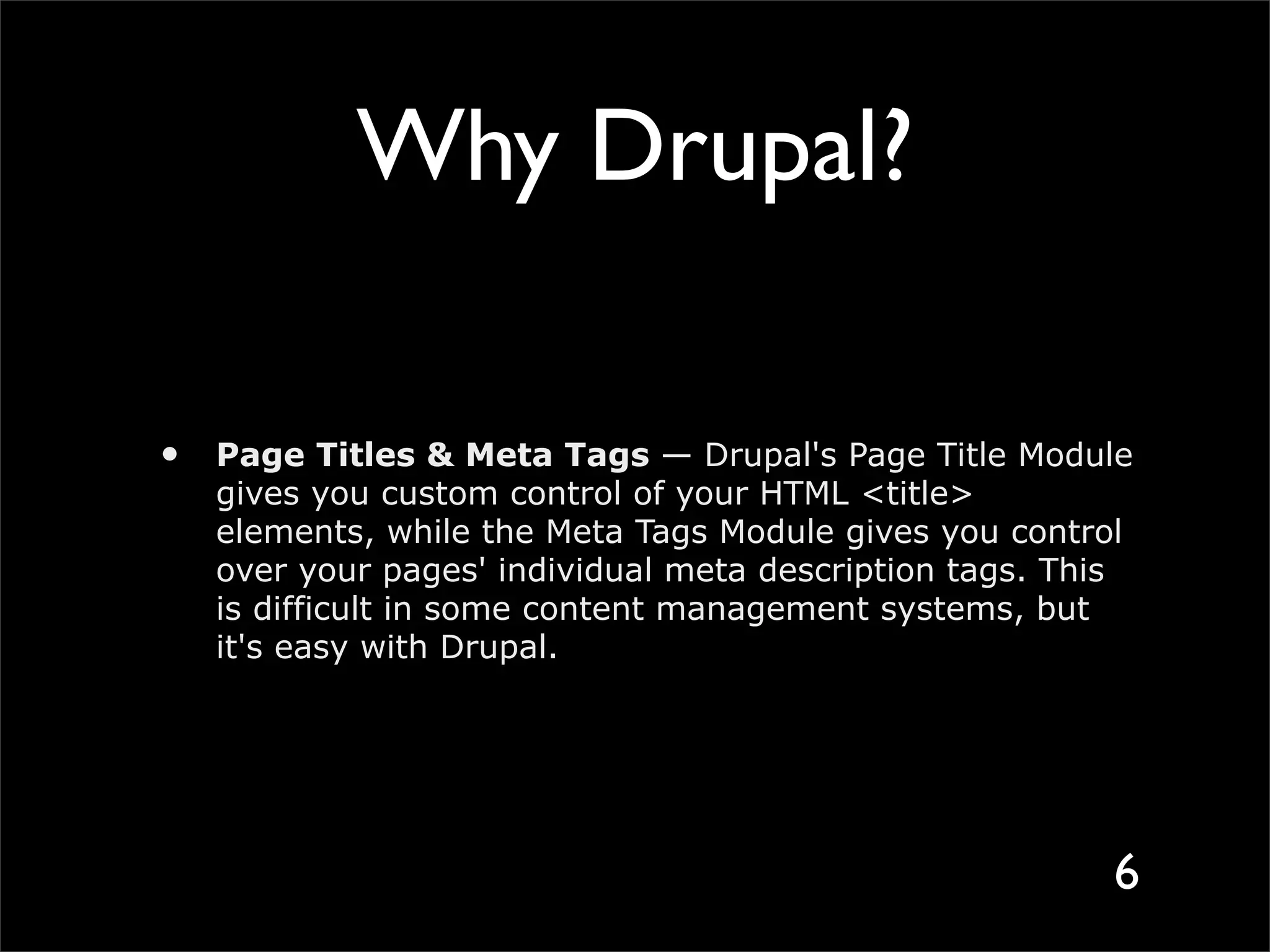 Darren Huckey on Drupal