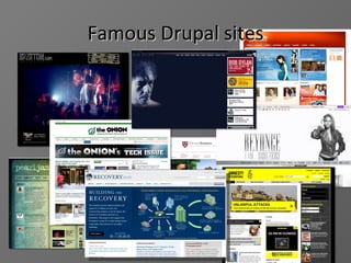 Famous Drupal sites 