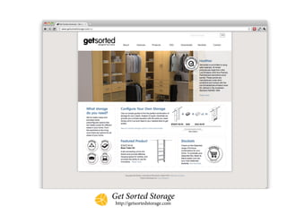 Get Sorted Storage
 http://getsortedstorage.com
 