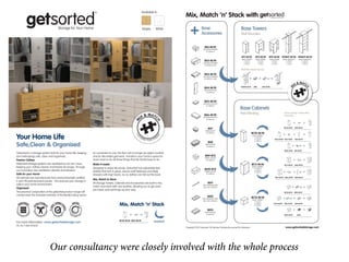 Available In:
                                                                                                                                    Mix, Match ‘n’ Stack with
                                                                   ®                                                                                                                                                                                ®




                                                                                                             Maple        White                     Base                                    Base Towers
                                                                                                                                                    Accessories                             Wall Mounted



                                                                                                                                                       BA1-M/W
                                                                                                                                                     WOODEN DRAWER
                                                                                                                                                       W: 300mm


                                                                                                                                                                                             BT1-M/W          BT2-M/W          BT4-M/W         BT5KIT-M/W              BT6KIT-M/W
                                                                                                                                                                                             BASE TOWER       BASE TOWER       BASE TOWER        BASE TOWER KIT         BASE TOWER KIT
                                                                                                                                                       BA2-M/W                                 H: 1032mm          H: 1032mm        H: 1032mm            H: 2064mm             H: 2064mm
                                                                                                                                                                                               W: 316mm           W: 632mm         W: 732mm             W: 316mm              W: 632mm
                                                                                                                                                     WOODEN DRAWER                             D: 400mm           D: 400mm         D: 400mm             D: 400mm              D: 400mm
                                                                                                                                                      W: 600mm LRG

                                                                                                                                                                                            Wall Mounted Example
                                                                                                                                                       BA3-M/W
                                                                                                                                                     WOODEN DRAWER
                                                                                                                                                      W: 600mm SLIM                                                           x2



                                                                                                                                                                                            BT6KIT-M/W      BA8         BA2-M/W
                                                                                                                                                       BA4-M/W
                                                                                                                                                      WOODEN DOOR
                                                                                                                                                       W: 300mm




                                                                                                                                                       BA5-M/W
                                                                                                                                                      WOODEN SHELVES
                                                                                                                                                        W: 300mm
                                                                                                                                                                                           Base Cabinets
                                                                                                                                                       BA6-M/W
                                                                                                                                                                                           Free Standing                                            Base Cabinet Combination
                                                                                                                                                                                                                                                    Examples
                                                                                                                                                      WOODEN SHELVES
                                                                                                                                                        W: 600mm



                                                                                                                                                                                                                                                    BC10-M/W        BA5-M/W
                                                                                                                                                          BA7
                                                                                                                                                        WIRE BASKET
                                                                                                                                                        W: 300mm                                           BC10-M/W
Your Home Life                                                                                                                                                                                             BASE CABINET
                                                                                                                                                                                                            H: 1032mm
                                                                                                                                                                                                            W: 316mm
                                                                                                                                                                                                            D: 400mm
                                                                                                                                                                                                                                        BC10-M/W BA5-M/W            BA4-M/W
                                                                                                                                                          BA8
Safe,Clean & Organised                                                                                                                                  WIRE BASKET
                                                                                                                                                        W: 600mm                                                                                                        x4

                                                                                                                                                                                                                                                    BC10-M/W        BA1-M/W
Getsorted is a storage system built for your home life, keeping   So convenient to use, the floor will no longer be option number
your belongings safe, clean and organised.                        one for discarded garments. Transform your home’s space for                          BA9-B/G
                                                                                                                                                       FABRIC BASKET
Fresher Clothes                                                   more room to do all those things that the family loves to do.                          W: 300mm

Getsorted storage systems are ventilated so air can move,         Make it easier                                                                                                                           BC11-M/W                                 BC11-M/W        BA6-M/W
keeping your clothes cleaner and fresher for longer. Through      Designed to make life easier, Getsorted has adjustable feet,
                                                                                                                                                                                                           BASE CABINET

our innovative new ventilated cabinets and drawers.                                                                                                    BA10-B/G                                             H: 1032mm
                                                                                                                                                                                                            W: 632mm
                                                                  shelves that lock in place, secure wall fasteners and deep                           FABRIC BASKET                                        D: 400mm                                                    x2
Safe for your Home                                                drawers with high backs, so no clothes can fall out the back.                          W: 600mm

All cabinets are manufactured from environmentally certified                                                                                                                                                                             BC11-M/W       BA6-M/W     BA4-M/W
                                                                  Mix, Match & Stack
E-zero PB particle board panels – this ensures your storage is
                                                                  All storage Towers, Cabinets and Accessories are built to mix,                          BA11
safe in your home environment.                                                                                                                       ADJ HANGING ROD
                                                                  match and stack with one another, allowing you to get what                         ADJ: 625-1000mm                                                                                                     x2
Organised
                                                                  you need, and set things up your way.
The practical composition of the getsorted product range will                                                                                                                                                                                       BC12-M/W        BA2-M/W
convert even the messiest member of the family’s living space.                                                                                            BA12
                                                                                                                                                     ADJ HANGING SHELF
                                                                                                                                                                                                           BC12-M/W                                          x2
                                                                                                                                                                                                           BASE CABINET
                                                                                                                                                      ADJ: 605-1000mm                                        H: 516mm

                                                                                         Mix, Match ‘n’ Stack                                                                                                W: 632mm
                                                                                                                                                                                                             D: 400mm
                                                                                                                                                                                                                                      BC12-M/W      BA3-M/W         BA2-M/W


                                                                                                                                                          BA13
                                                                                                                                                       SHOE SHELVES
                                                                                                                                                        W: 600mm                                                                                    BC12-M/W          BA13


                                                                                         BC10-M/W BA5-M/W               Overleaf
For more information: www.getsortedstorage.com
Ph: AU 1-800-010252
                                                                                                                                    Copyright 2010 Getsorted. ® Denotes Trademarks owned by Getsorted.                                                  www.getsortedstorage.com




                             Our consultancy were closely involved with the whole process
 