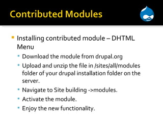 Beginner's guide to drupal | PPT