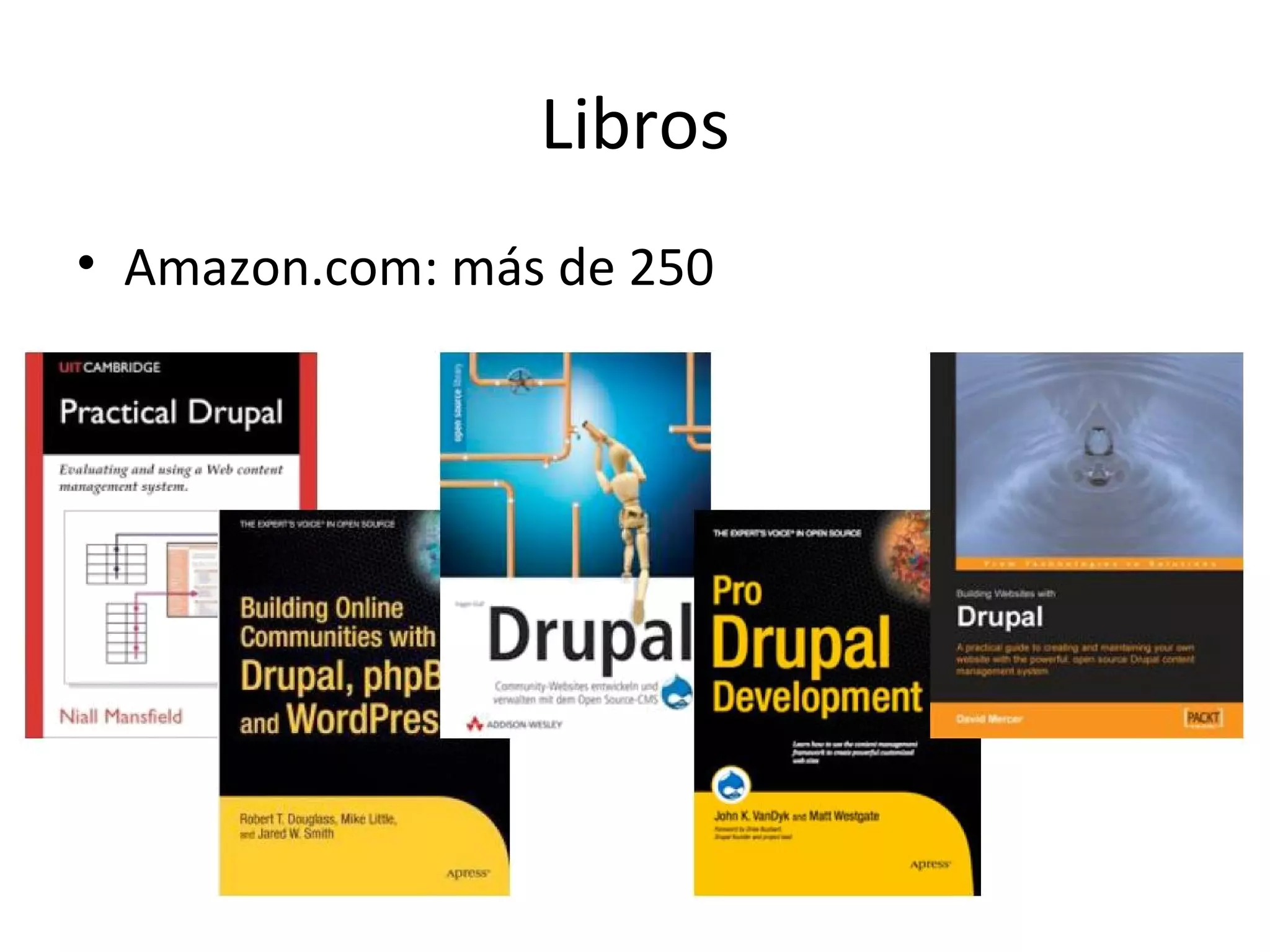 Libros Amazon.com: más de 250 