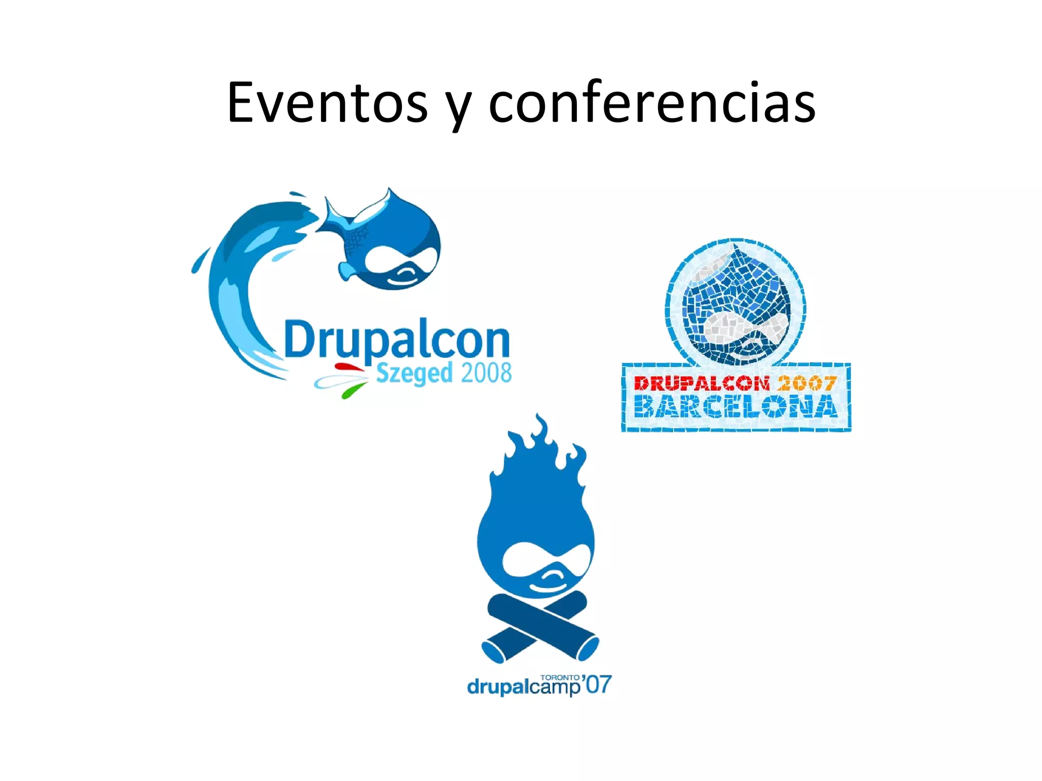 Eventos y conferencias 