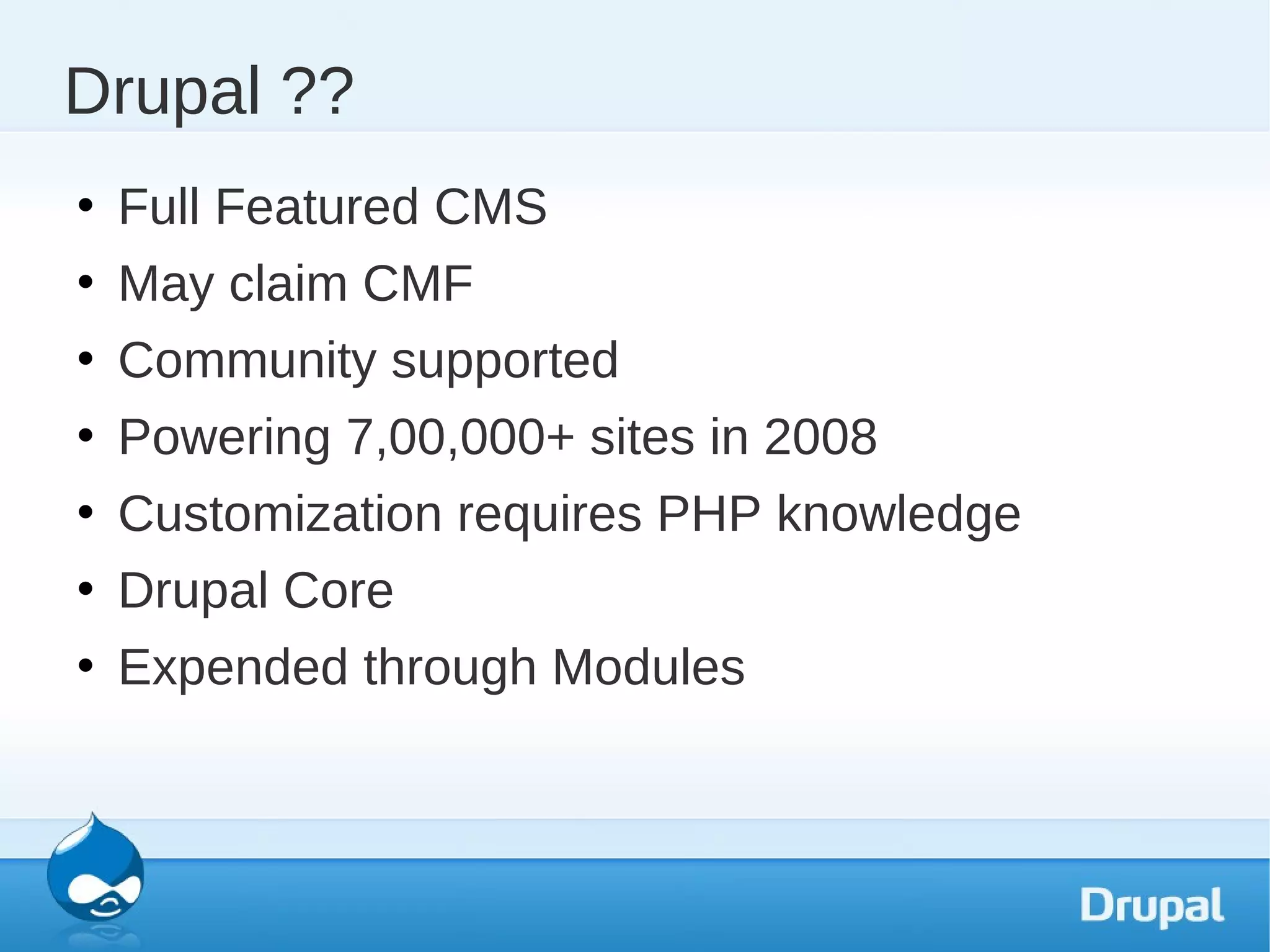 Drupal