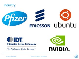 ©Tieto Corporation
Industry
Ruben Teijeiro - @rteijeiro
 