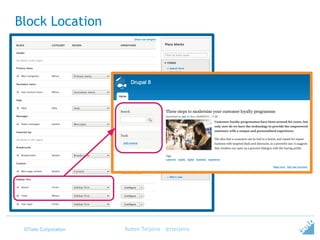 ©Tieto Corporation
Block Location
Ruben Teijeiro - @rteijeiro
 
