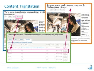 ©Tieto Corporation
Content Translation
Ruben Teijeiro - @rteijeiro
 