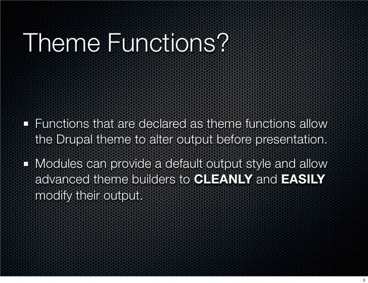 Drupal Theme Alter | drupal 6 theme functions Drupal Theme Alter | drupal 6 theme functions