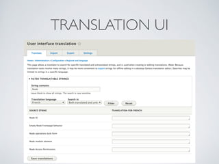 TRANSLATION UI
 